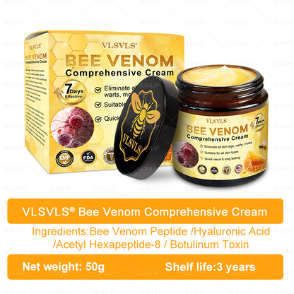 Made and Shipped from USA  🎉🎉𝑽𝑳𝑺𝑽𝑳𝑺® Bee Venom Comprehensive Cream  LAST DAY 80% OFF(Sagging Skin, Fine Lines, Loss of Firmness, Flat Bust, Drooping Hips, and More)