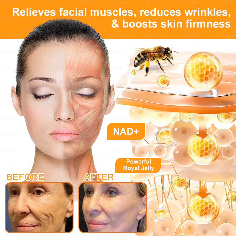 Made and Shipped from USA  🎉🎉𝑽𝑳𝑺𝑽𝑳𝑺® Bee Venom Comprehensive Cream  LAST DAY 80% OFF(Sagging Skin, Fine Lines, Loss of Firmness, Flat Bust, Drooping Hips, and More)